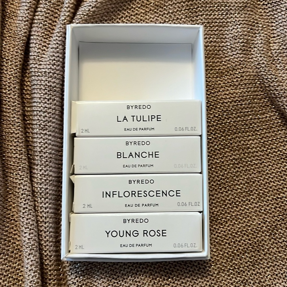 Byredo 4 samples